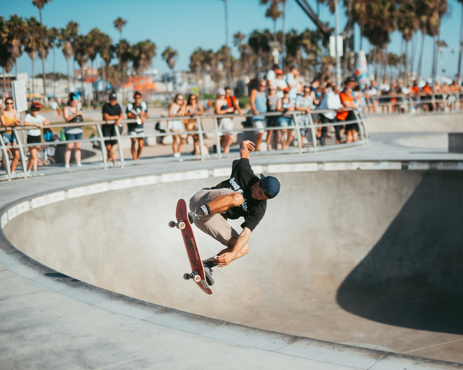 Park und Bowl Skateboarding